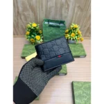 Stylish Gucci GG Wallet Black Leather For Men (BT361) - stayhit.in